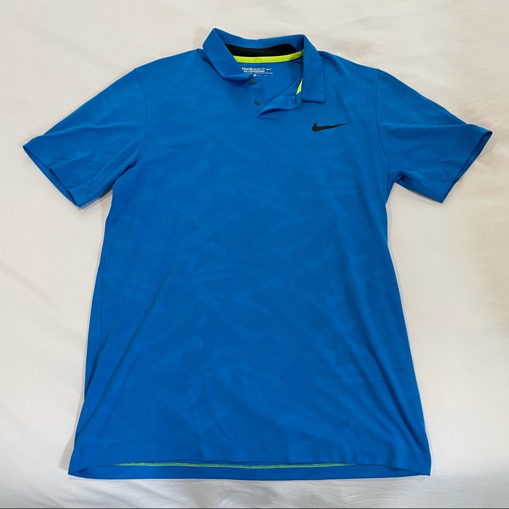 Nike Golf Tour Performance Dri-FIT Blue Polo